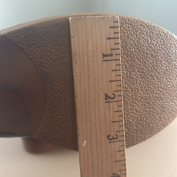 Bucco Rocoe edgy biker moto faux leather black and brown pull on ankle booties 9 - Picture 5 of 9